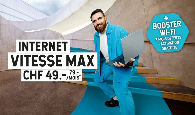 Internet à CHF 49.-