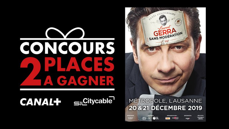 Gagnez vos places pour aller voir Laurent Gerra 