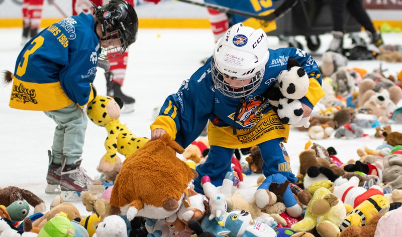 Lancer de peluches