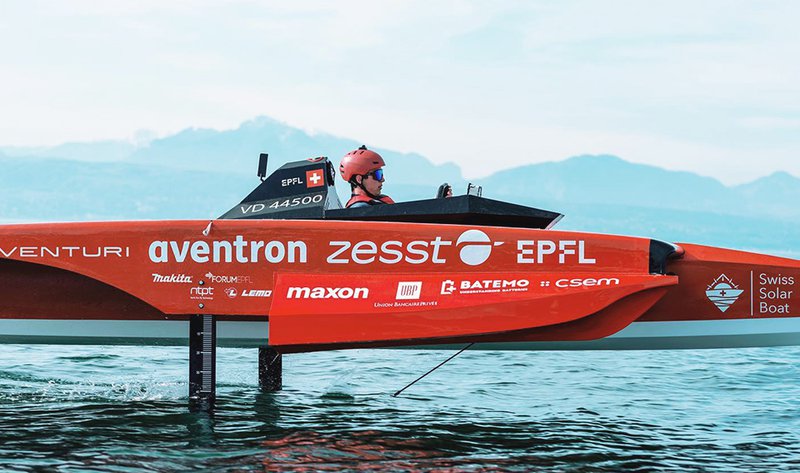 Swiss Solar Boat