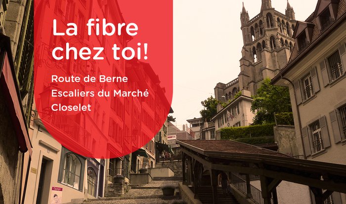 Profitez de la fibre sans tarder!